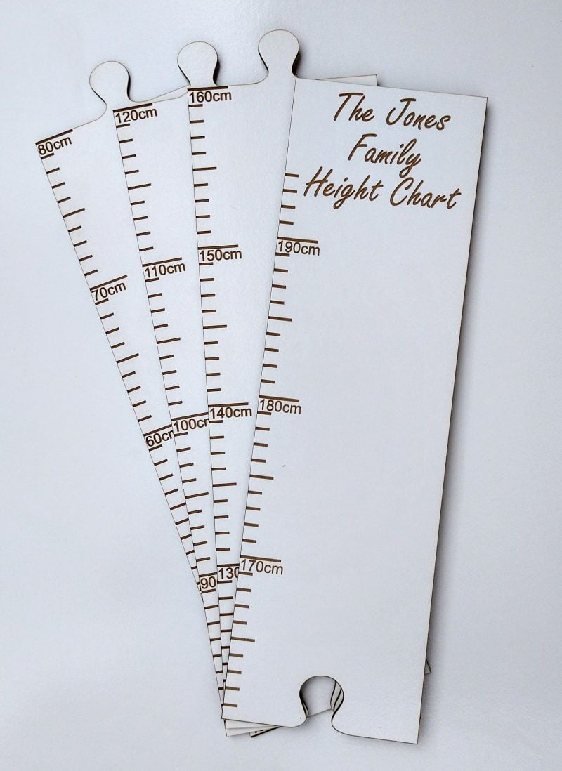 Family or Child Height Chart - Growth Chart - Image 3