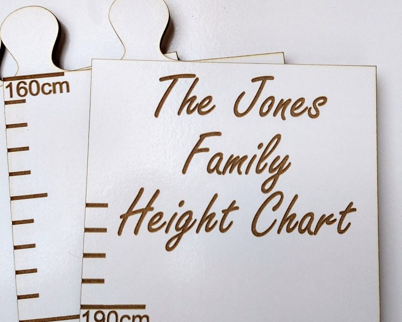 Family or Child Height Chart - Growth Chart - Image 4