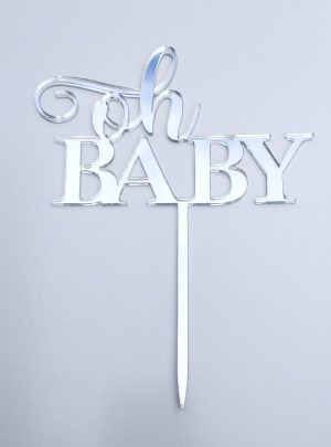 Oh Baby Cake Topper