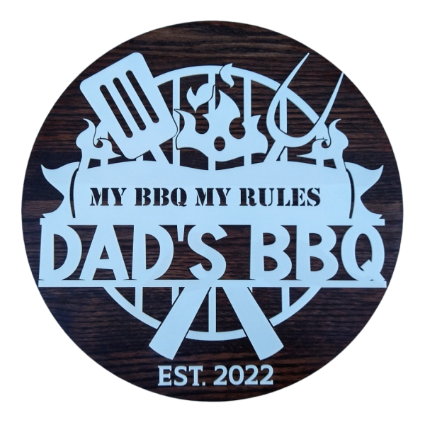 Personalised BBQ Sign
