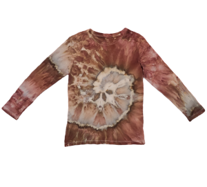 Boys Size 5 Reddy Brown Spiral