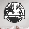 Horse Name Sign