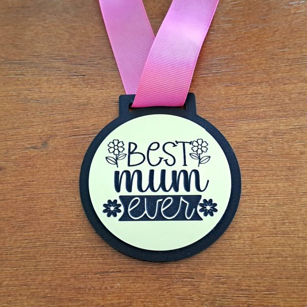 Gold medal for mum - mother's day