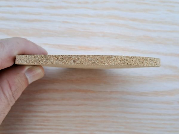 5mm thick cork coaster