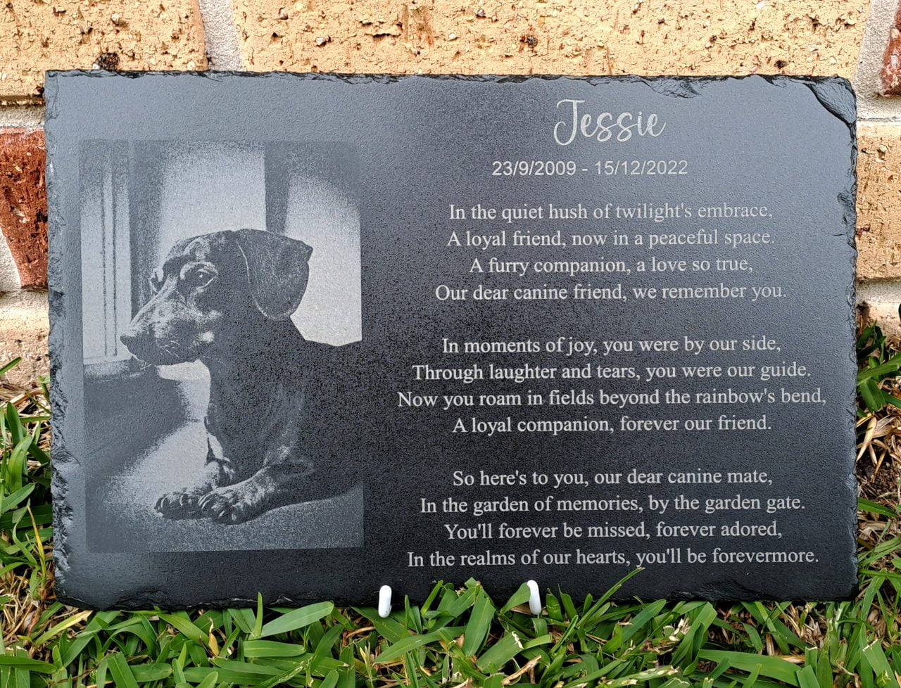 Pet Memorial Plaques