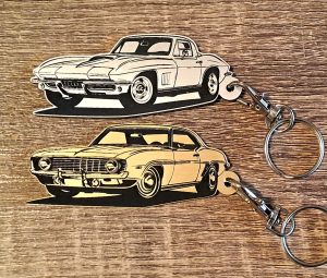 Classic Car Keychains