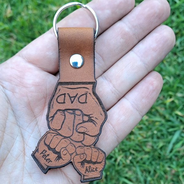Fist Bump Keychain