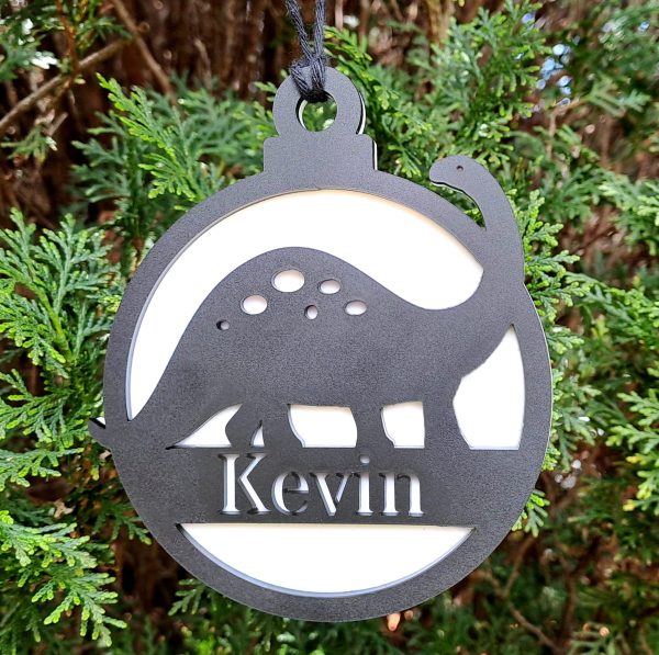 Dinosaur Christmas Ornament
