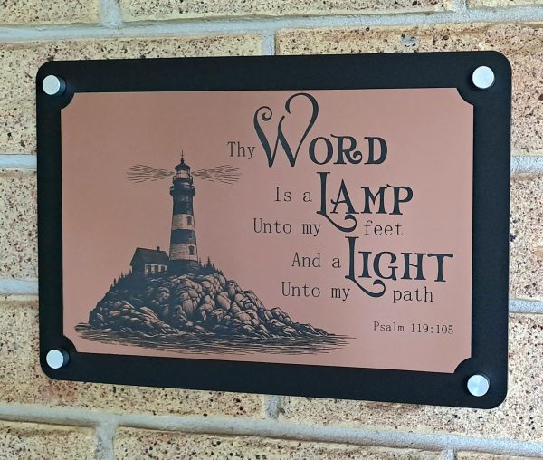 Psalm 119:105 décor
