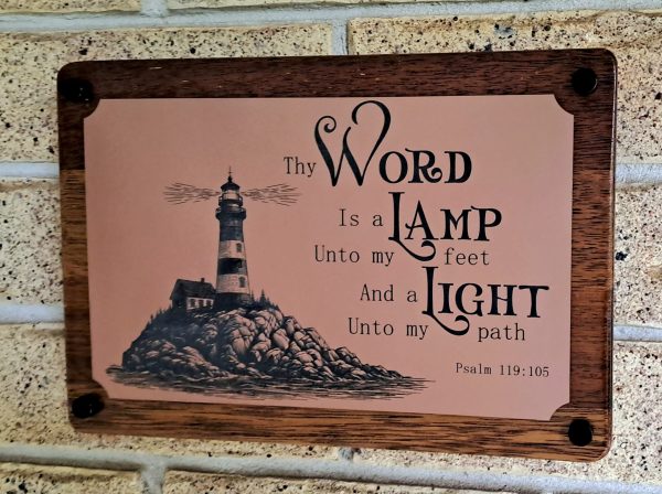 Psalm 119:105 décor