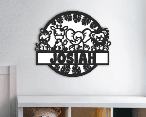 Safari Name Sign
